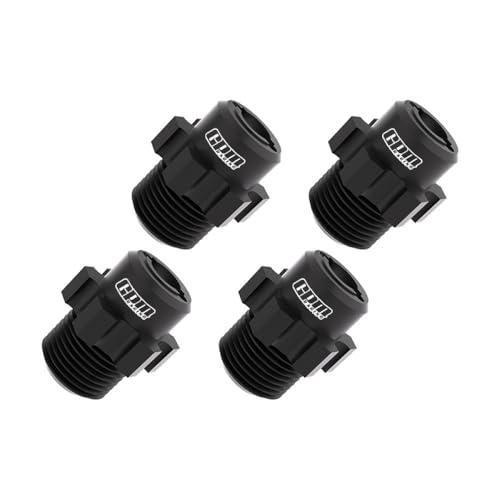 Aluminium 7075 Alloy 17mm Wheel Hubs for Traxxas 1:8 JATO 4X4 VXL Brushless Buggy Upgrades - Black Aluminium 7075 Alloy 17mm Wheel Hubs for Traxxas 1:8 JATO 4X4 VXL Brushless Buggy Upgrades - Black von GPM