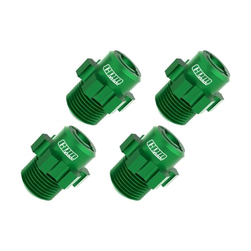 Aluminium 7075 Alloy 17mm Wheel Hubs for Traxxas 1:8 JATO 4X4 VXL Brushless Buggy Upgrades - Green Aluminium 7075 Alloy 17mm Wheel Hubs for Traxxas 1:8 JATO 4X4 VXL Brushless Buggy Upgrades - Green von GPM