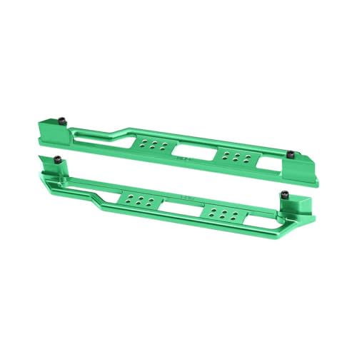 Aluminium 7075 Alloy Chassis Nerf Bars for TRAXXAS 1:6 Funco Pro Scale Sand Car 8S / 1:5 XRT 8S / X Maxx Monster Truck Upgrades - Green von GPM