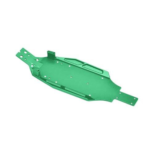 Aluminium 7075 Alloy Chassis Plate for LOSI 1/24 Micro-B 2WD Buggy RTR-LOS00007 Upgrade Parts - Green von GPM