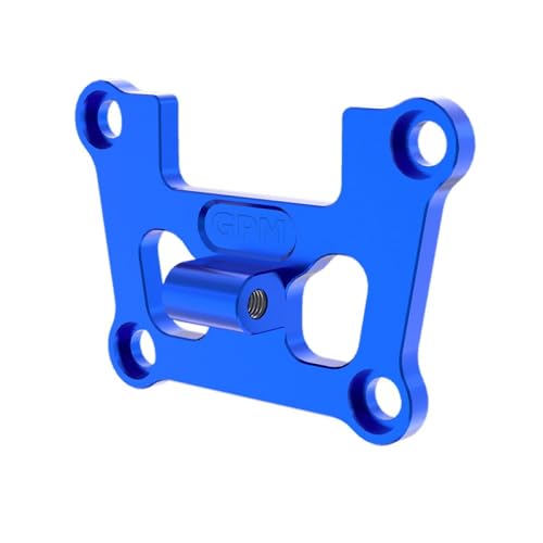 Aluminium 7075 Alloy Front Bulkhead Mount Strengthen for Traxxas 1/16 Mini Maxx 4WD RTR Brushless Monster Truck 107154-1 Upgrades - Blue Aluminium 7075 Alloy Front Bulkhead Mount Strengthen for Traxxas 1/16 Mini Maxx 4WD RTR Brushless Monster Truck 107154-1 Upgrades - Blue von GPM