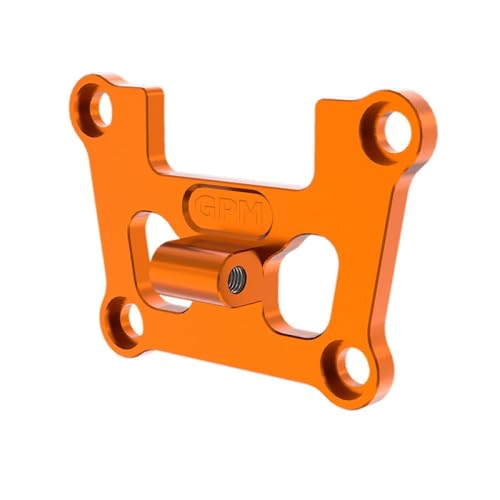 Aluminium 7075 Alloy Front Bulkhead Mount Strengthen for Traxxas 1/16 Mini Maxx 4WD RTR Brushless Monster Truck 107154-1 Upgrades - Orange von GPM