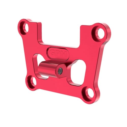 Aluminium 7075 Alloy Front Bulkhead Mount Strengthen for Traxxas 1/16 Mini Maxx 4WD RTR Brushless Monster Truck 107154-1 Upgrades - Red Aluminium 7075 Alloy Front Bulkhead Mount Strengthen for Traxxas 1/16 Mini Maxx 4WD RTR Brushless Monster Truck 107154-1 Upgrades - Red von GPM