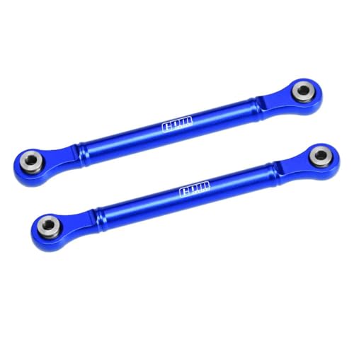 Aluminium 7075 Alloy Front Camber Links 90mm for Traxxas 1:8 JATO 4X4 VXL BRUSHLESS-90386-4 / JATO 4X4 BRUSHLESS-90154-4 RC Buggy Upgrades - Blue von GPM
