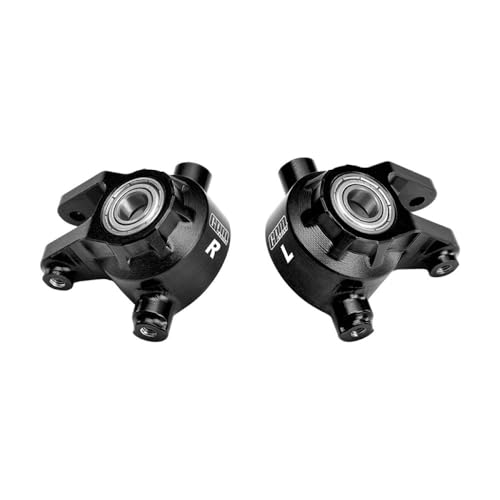 Aluminium 7075 Alloy Front Steering Blocks with Oversize Bearing for Traxxas 1:8 JATO 4X4 VXL / 1:10 Bigfoot/Ford F-150 Raptor/RUSTLER/Slash/Stampede/Ford Fiesta ST Rally - Black Aluminium 7075 Alloy Front Steering Blocks with Oversize Bearing for Traxxas 1:8 JATO 4X4 VXL / 1:10 Bigfoot/Ford F-150 Raptor/RUSTLER/Slash/Stampede/Ford Fiesta ST Rally - Black von GPM