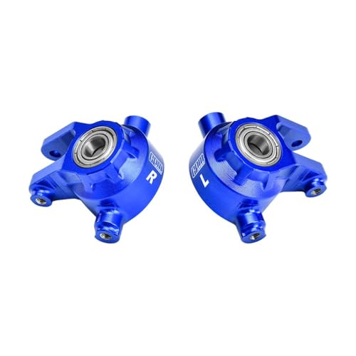 Aluminium 7075 Alloy Front Steering Blocks with Oversize Bearing for Traxxas 1:8 JATO 4X4 VXL / 1:10 Bigfoot/Ford F-150 Raptor/RUSTLER/Slash/Stampede/Ford Fiesta ST Rally - Blue Aluminium 7075 Alloy Front Steering Blocks with Oversize Bearing for Traxxas 1:8 JATO 4X4 VXL / 1:10 Bigfoot/Ford F-150 Raptor/RUSTLER/Slash/Stampede/Ford Fiesta ST Rally - Blue von GPM