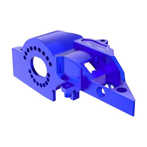 Aluminium 7075 Alloy Integrated Motor Base (Original) for Traxxas 1/16 Mini Maxx 4WD RTR Brushless Monster Truck 107154-1 Upgrades - Blue von GPM