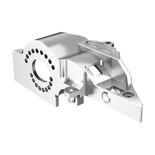 Aluminium 7075 Alloy Integrated Motor Base (Original) for Traxxas 1/16 Mini Maxx 4WD RTR Brushless Monster Truck 107154-1 Upgrades - Silver von GPM