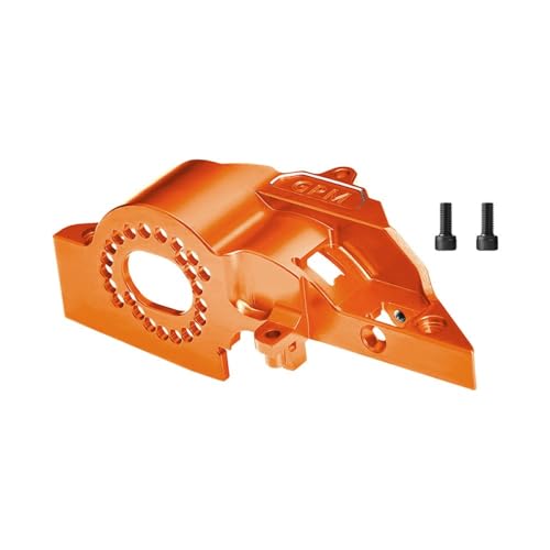 Aluminium 7075 Alloy Integrated Motor Base (Original) for Traxxas 1:16 Mini XRT 3S / Mini Maxx Monster Truck Upgrades - Orange von GPM
