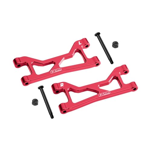Aluminium 7075 Alloy Rear Upper Suspension Arms for Traxxas 1/16 Mini XRT VXL-3S 108076-1 Monster Truck Upgrades - Red Aluminium 7075 Alloy Rear Upper Suspension Arms for Traxxas 1/16 Mini XRT VXL-3S 108076-1 Monster Truck Upgrades - Red von GPM