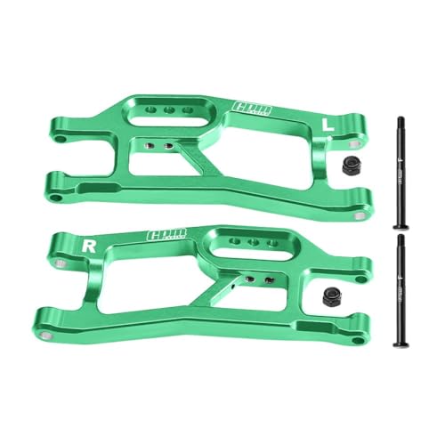 Aluminium 7075 Front Lower Suspension Arms for Traxxas 1/16 Mini XRT VXL-3S 108076-1 Monster Truck Upgrades - Green Aluminium 7075 Front Lower Suspension Arms for Traxxas 1/16 Mini XRT VXL-3S 108076-1 Monster Truck Upgrades - Green von GPM