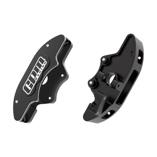 Aluminium 7075-T6 Alloy Front Brake Calipers (Left & Right) for Traxxas 1/6 Funco Pro Scale 2WD Sand Car 8S-109076-4 Upgrades - Black von GPM