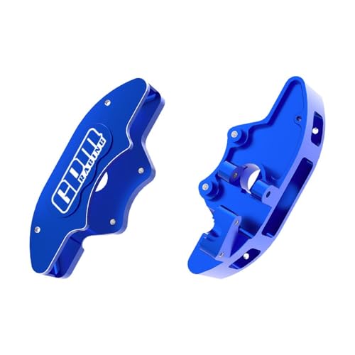 Aluminium 7075-T6 Alloy Front Brake Calipers (Left & Right) for Traxxas 1/6 Funco Pro Scale 2WD Sand Car 8S-109076-4 Upgrades - Blue von GPM