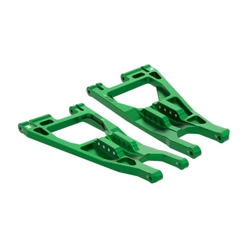 Aluminium 7075-T6 Alloy Front Lower Suspension Arms for Traxxas 1/6 Funco Pro Scale 2WD Sand Car 8S-109076-4 Upgrades - Green von GPM