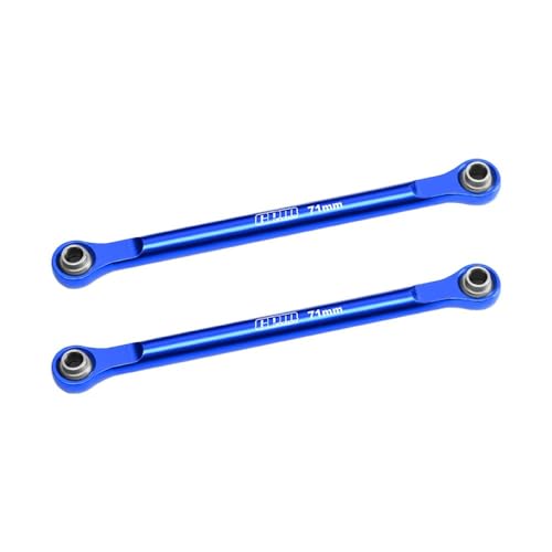 Aluminium 7075-T6 Alloy Front Steering Toe Links for Traxxas 1/16 Mini XRT VXL-3S 108076-1 Monster Truck Upgrades - Blue von GPM
