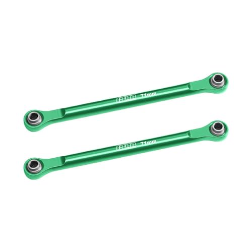 Aluminium 7075-T6 Alloy Front Steering Toe Links for Traxxas 1/16 Mini XRT VXL-3S 108076-1 Monster Truck Upgrades - Green von GPM