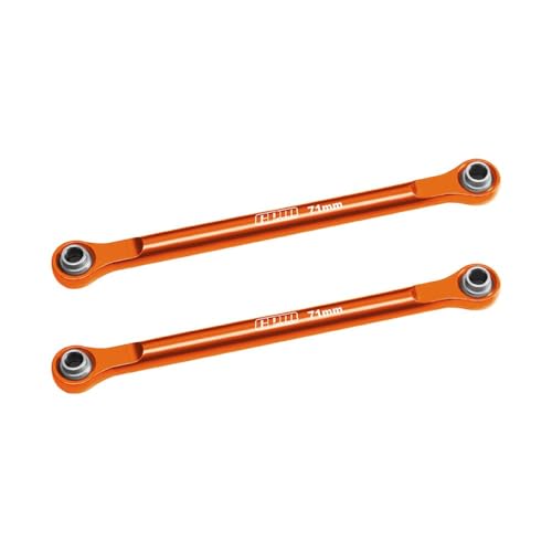 Aluminium 7075-T6 Alloy Front Steering Toe Links for Traxxas 1/16 Mini XRT VXL-3S 108076-1 Monster Truck Upgrades - Orange Aluminium 7075-T6 Alloy Front Steering Toe Links for Traxxas 1/16 Mini XRT VXL-3S 108076-1 Monster Truck Upgrades - Orange von GPM