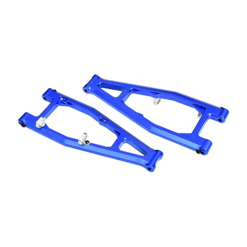 Aluminium 7075-T6 Alloy Front Upper Suspension Arms for Traxxas 1/6 Funco Pro Scale 2WD Sand Car 8S-109076-4 Upgrades - Blue von GPM