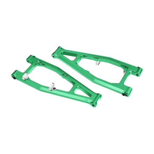 Aluminium 7075-T6 Alloy Front Upper Suspension Arms for Traxxas 1/6 Funco Pro Scale 2WD Sand Car 8S-109076-4 Upgrades - Green von GPM