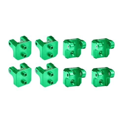 Aluminium 7075-T6 Alloy Front and Rear Upper Shock Mount for LOSI 1/8 LMT 2.0 Grave Digger 4X4 Solid Axle Brushless Monster Truck-LOS04028 Upgrades - Green von GPM