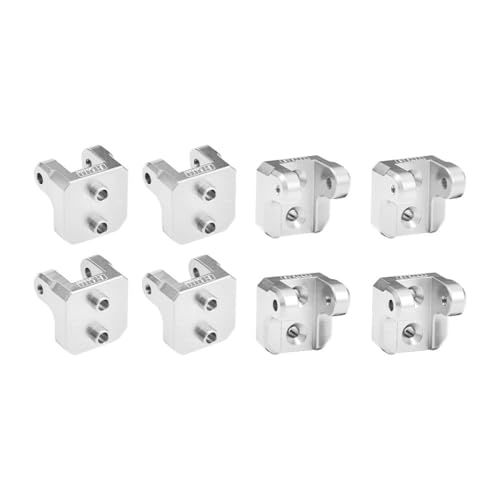 Aluminium 7075-T6 Alloy Front and Rear Upper Shock Mount for LOSI 1/8 LMT 2.0 Grave Digger 4X4 Solid Axle Brushless Monster Truck-LOS04028 Upgrades - Silver Aluminium 7075-T6 Alloy Front and Rear Upper Shock Mount for LOSI 1/8 LMT 2.0 Grave Digger 4X4 Solid Axle Brushless Monster Truck-LOS04028 Upgrades - Silver von GPM