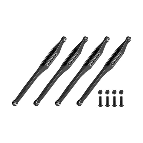 Aluminium 7075-T6 Alloy Lower Link Bar Set for LOSI 1/8 LMT 2.0 Grave Digger 4X4 Solid Axle Brushless Monster Truck-LOS04028 Upgrades - Black Aluminium 7075-T6 Alloy Lower Link Bar Set for LOSI 1/8 LMT 2.0 Grave Digger 4X4 Solid Axle Brushless Monster Truck-LOS04028 Upgrades - Black von GPM