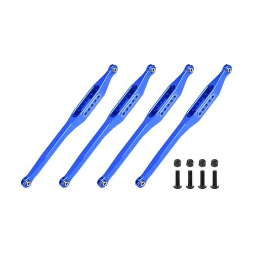 Aluminium 7075-T6 Alloy Lower Link Bar Set for LOSI 1/8 LMT 2.0 Grave Digger 4X4 Solid Axle Brushless Monster Truck-LOS04028 Upgrades - Blue Aluminium 7075-T6 Alloy Lower Link Bar Set for LOSI 1/8 LMT 2.0 Grave Digger 4X4 Solid Axle Brushless Monster Truck-LOS04028 Upgrades - Blue von GPM