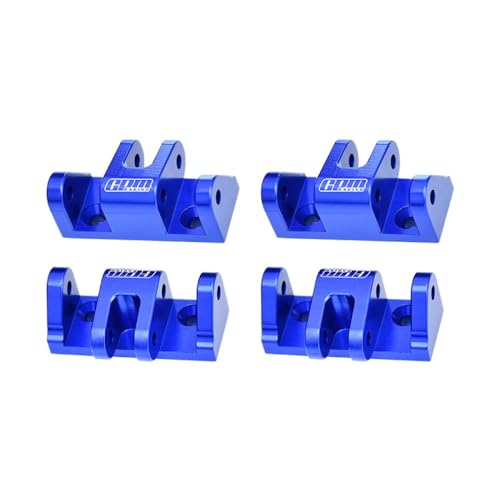 Aluminium 7075-T6 Alloy Lower Shock Mount for LOSI 1/8 LMT 2.0 Grave Digger 4X4 Solid Axle Brushless Monster Truck-LOS04028 Upgrades - Blue von GPM