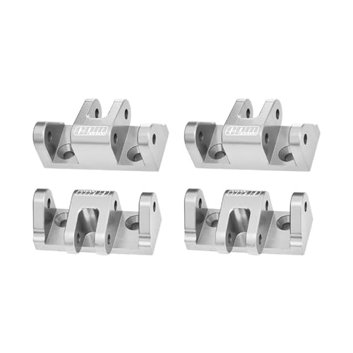 Aluminium 7075-T6 Alloy Lower Shock Mount for LOSI 1/8 LMT 2.0 Grave Digger 4X4 Solid Axle Brushless Monster Truck-LOS04028 Upgrades - Silver Aluminium 7075-T6 Alloy Lower Shock Mount for LOSI 1/8 LMT 2.0 Grave Digger 4X4 Solid Axle Brushless Monster Truck-LOS04028 Upgrades - Silver von GPM
