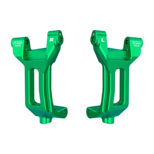 Aluminium Alloy Front Caster Blocks for Traxxas 1/6 Funco Pro Scale 2WD Sand Car 8S-109076-4 Upgrades - Green von GPM