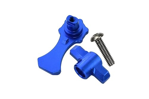 Aluminium Body Shell Lock for 1:10 Traxxas HOSS 4X4 VXL/E-Revo 2.0 VXL/Rustler 4X4 VXL/MAXX - 3Pc Set Blue Aluminium Body Shell Lock for 1:10 Traxxas HOSS 4X4 VXL/E-Revo 2.0 VXL/Rustler 4X4 VXL/MAXX - 3Pc Set Blue von GPM