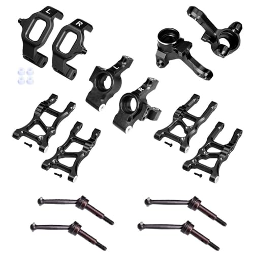 Aluminium Essential Conversion Kit for Traxxas 1/10 Ford GT 4-TEC 2.0 & 3.0 Upgrades - Black Aluminium Essential Conversion Kit for Traxxas 1/10 Ford GT 4-TEC 2.0 & 3.0 Upgrades - Black von GPM