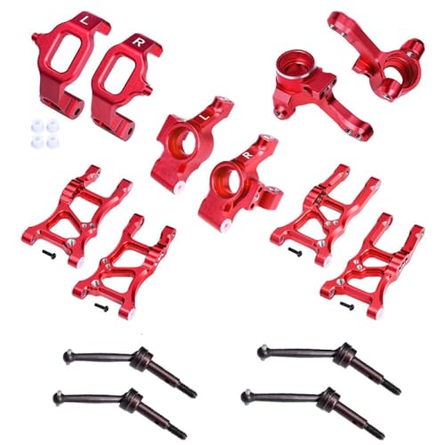 Aluminium Essential Conversion Kit for Traxxas 1/10 Ford GT 4-TEC 2.0 & 3.0 Upgrades - Red Aluminium Essential Conversion Kit for Traxxas 1/10 Ford GT 4-TEC 2.0 & 3.0 Upgrades - Red von GPM