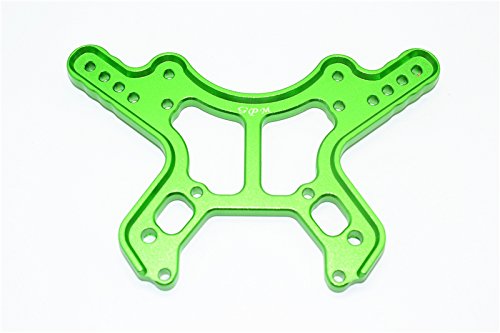 Aluminium Front Damper Plate for Arrma 1:8 KRATON 6S / Outcast 6S / Notorious 6S / Talion 6S / KRATON 6S V5 / Notorious 6S V5 / 1:7 FIRETEAM 6S Upgrades - 1Pc Set Green von GPM