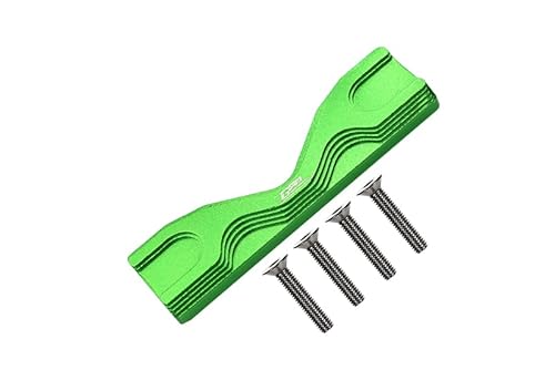 Aluminium Front Or Rear Frame Brace for Losi 1:8 LMT 4WD Solid Axle Monster Truck LOS04022 / LMT Mega Truck Brushless LOS04024 / LMT Grave Digger/Son-uva Digger LOS04021 Upgrades - 5Pc Set Green von GPM