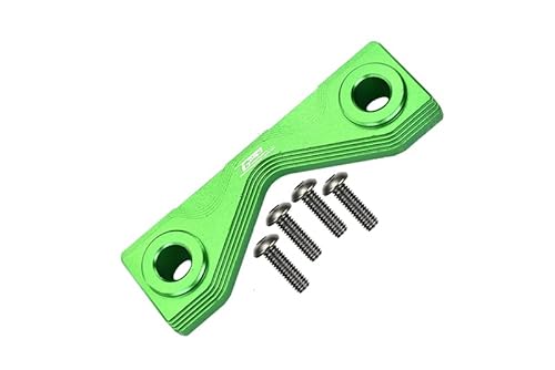 Aluminium Front Or Rear Frame Mount for Losi 1:8 LMT 4WD Solid Axle Monster Truck LOS04022 / LMT Mega Truck Brushless LOS04024 / LMT Grave Digger/Son-uva Digger LOS04021 Upgrades - 5Pc Set Green von GPM