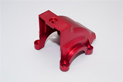 Aluminium Front Or Rear Gearbox Cover for Traxxas 1:5 X Maxx 6S / X Maxx 8S / XRT 8S Monster Truck Upgrades - 1Pc Red von GPM