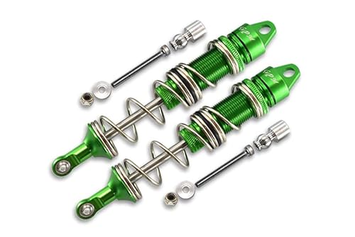 Aluminium Rear Double Section Spring Dampers 135mm for Arrma 1:8 KRATON 6S / Outcast 6S / Notorious 6S / KRATON 6S V5 / Notorious 6S V5 Upgrades - 1Pr Set Green Aluminium Rear Double Section Spring Dampers 135mm for Arrma 1:8 KRATON 6S / Outcast 6S / Notorious 6S / KRATON 6S V5 / Notorious 6S V5 Upgrades - 1Pr Set Green von GPM