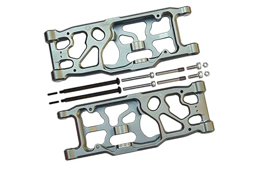 Aluminium Rear Lower Arms for Arrma 1:5 KRATON 8S BLX/Outcast 8S BLX/KRATON EXB Roller - 2Pc Set Grey Silver Aluminium Rear Lower Arms for Arrma 1:5 KRATON 8S BLX/Outcast 8S BLX/KRATON EXB Roller - 2Pc Set Grey Silver von GPM