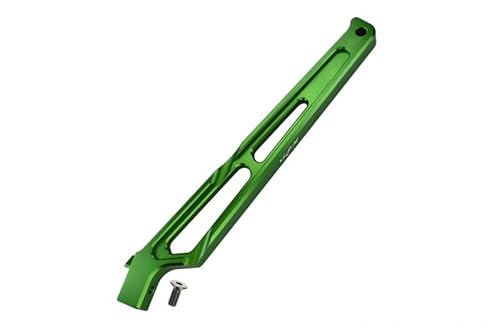 Arrma 1:8 Talion 6S BLX (ARA106048) / 1:7 FIRETEAM 6S BLX (ARA7618) Tuning Teile Aluminium Rear Chassis Brace - 1Pc Set Green von GPM