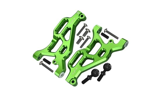 Arrma Limitless/Infraction/Typhon Tuning Teile Aluminum Front Lower Arms - 2Pc Set Green von GPM
