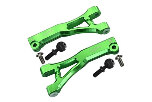 Arrma Limitless/Infraction/Typhon Tuning Teile Aluminum Front Upper Arms - 2Pc Set Green Arrma Limitless/Infraction/Typhon Tuning Teile Aluminum Front Upper Arms - 2Pc Set Green von GPM