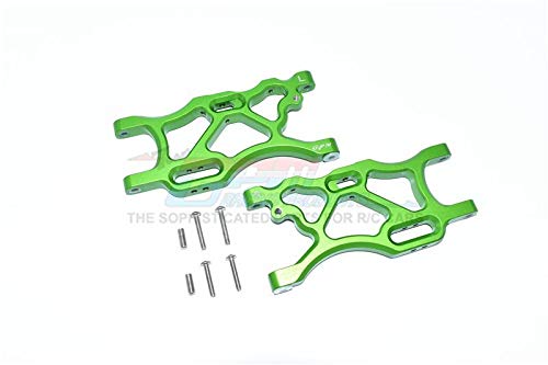 Arrma Limitless/Infraction/Typhon Tuning Teile Aluminum Rear Lower Arms - 2Pc Set Green von GPM