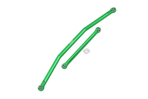 Axial 1/10 RBX10 Ryft 4WD Rock Bouncer AXI03005 Tuning Teile Aluminium Front Steering Tie Rods - 2Pc Set Green Axial 1/10 RBX10 Ryft 4WD Rock Bouncer AXI03005 Tuning Teile Aluminium Front Steering Tie Rods - 2Pc Set Green von GPM