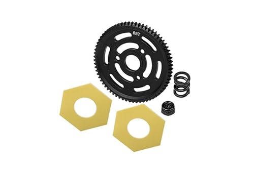 Axial Yeti XL Monster Buggy Tuning Teile Steel Spur Gear 32 Pitch 68T with Fibre Slipper Pad - 1 Set Black Axial Yeti XL Monster Buggy Tuning Teile Steel Spur Gear 32 Pitch 68T with Fibre Slipper Pad - 1 Set Black von GPM