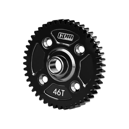 Carbon Steel Spur Gear 46T/M1.0 for Traxxas 1:8 Sledge Monster Truck-95076-4 Upgrades von GPM
