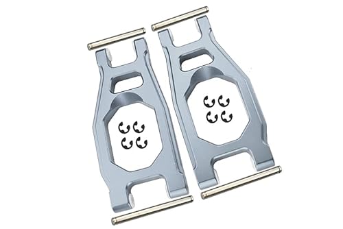 GPM DT-03 Tuning Teile Aluminium Front Upper Arm - 1Pr Silver von GPM