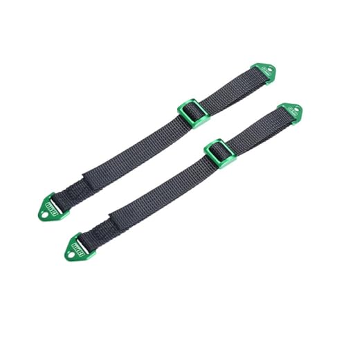 Front Or Rear Suspension Travel Limit Straps for Losi 1:8 LMT 1.0 & 2.0/1:6 Super Baja 1.0 & 2.0/1:10 Baja Rey/Rock Rey/for Traxxas 1:7 UDR/Axial 1:10 RBX10 - Green+Black von GPM