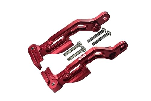 G.P.M. Arrma 1/7 Infraction 6S BLX Tuning Teile Aluminium Rear Body Post Fixed Mount - 2Pc Set Red von GPM