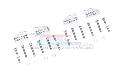 G.P.M. Axial Capra 1.9 Unlimited Trail Buggy Tuning Teile Aluminium Front & Rear Shock Mount - 28Pc Set Silver G.P.M. Axial Capra 1.9 Unlimited Trail Buggy Tuning Teile Aluminium Front & Rear Shock Mount - 28Pc Set Silver von GPM